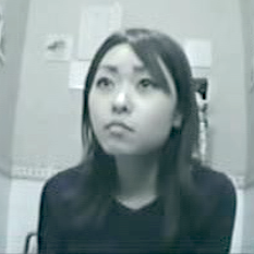 toilet rigged with a camera. Split-screen presentation and perfect